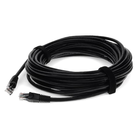 Add-On 40FT RJ-45 MALE TO RJ-45 MALE CAT6 STRAIGHT BLACK UTP COPPER PVC PATCH ADD-40FCAT6-BK